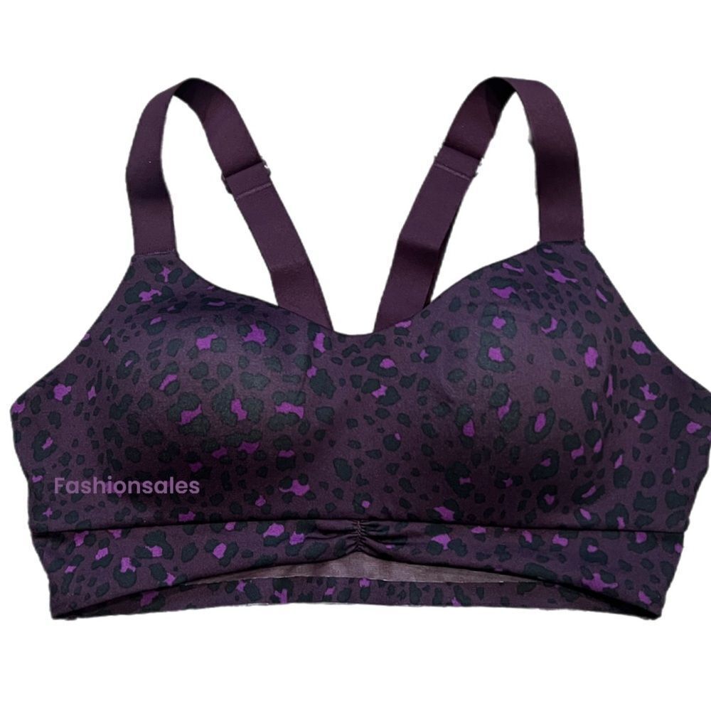 Victoria’s Secret Love Cloud Sport bra Live on Point animal print Xl
